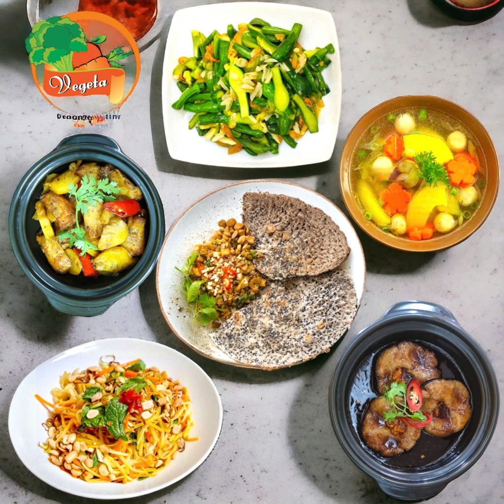 mâm cúng chay số 5